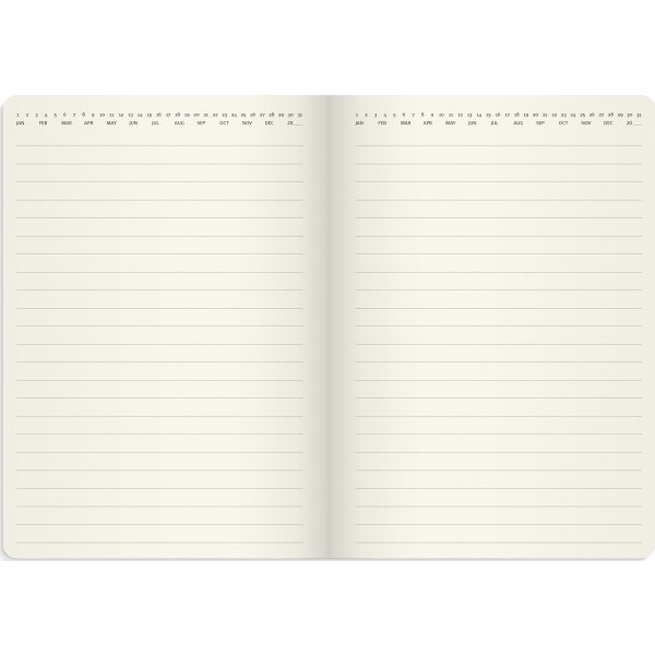 Burde 2026 Kalender, Agency Forma Deluxe, Brun