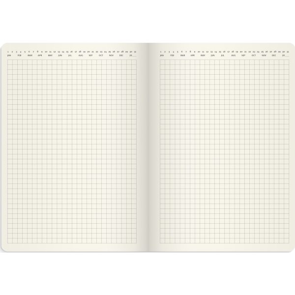 Burde 2026 Kalender, Agency Forma Deluxe, Svart