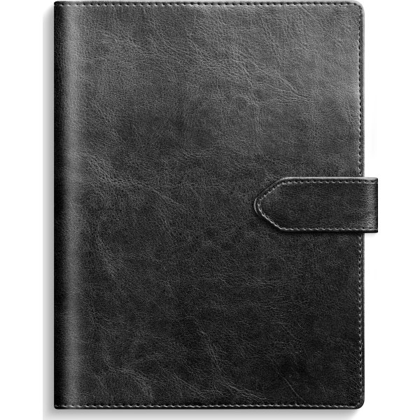 Burde 2026 Kalender, Business, konstläder, Svart