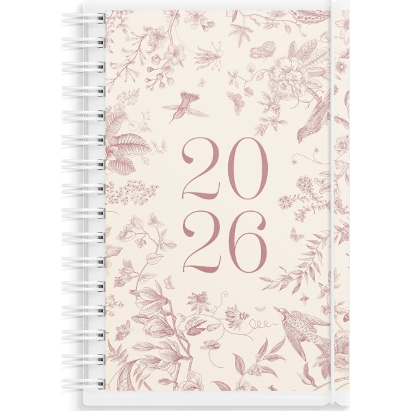 Burde 2026 Kalender, Dagbok 4i1