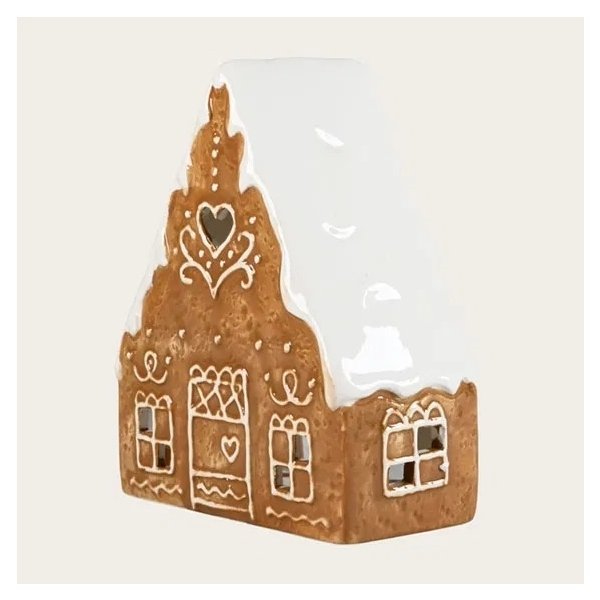 Dekorativt kakhus för värmeljus H16,2xB9,6xD6cm