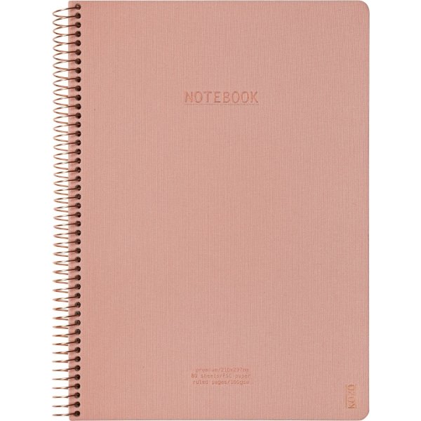 Kozo Premium Anteckningsbok A4 | Linj. | Muted Bl.