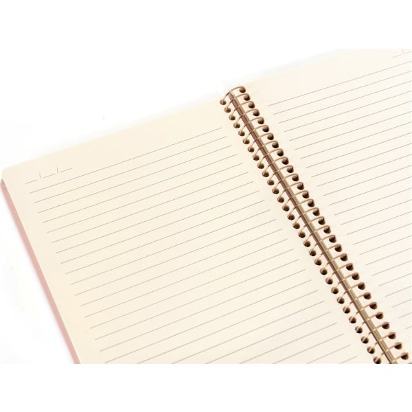 Kozo Premium Anteckningsbok, A5, Linj., MutedBlush