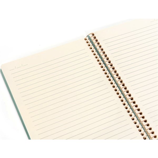 Kozo Premium Anteckningsbok, A5, Linj., Aloe Vera