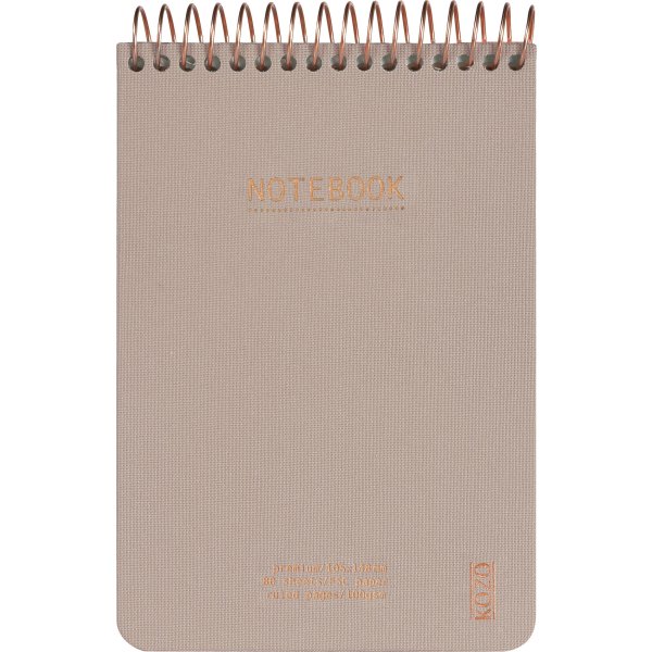Kozo Premium Anteckningsbok | A6 | Linjerat | Sand
