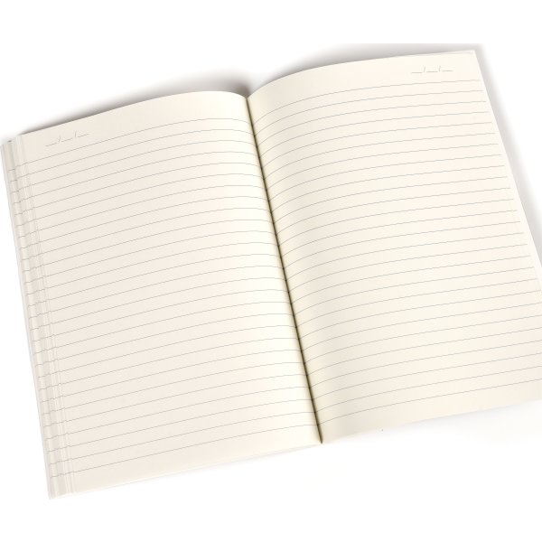 Kozo Premium Skrivblock | A5 | Linjerat | 3-pack