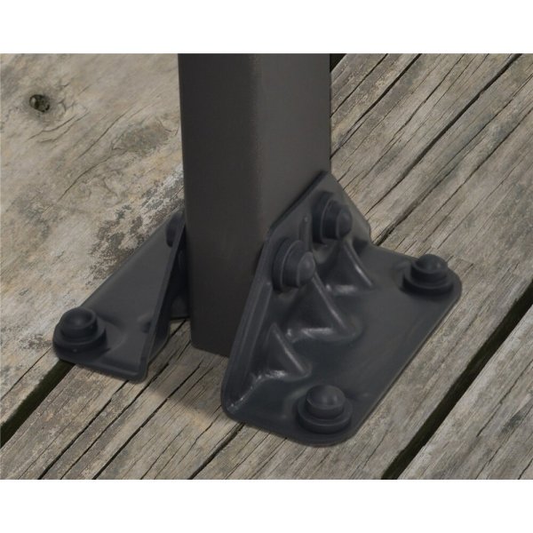 Palram Canopia Feria skärmtak, 9 m2, grå