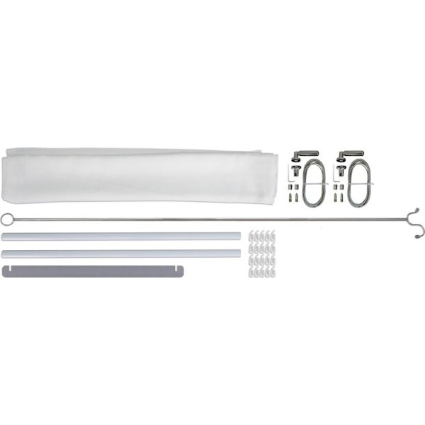 Palram Canopia Feria gardiner, 9 m2, vit
