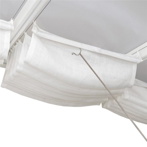 Palram Canopia Feria gardiner, 9 m2, vit