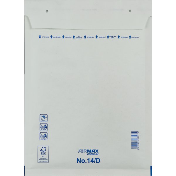 AirMax Bubbelkuvert | 14/D-W4 | 200x275 mm | Vit