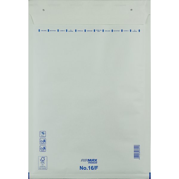 AirMax Bubbelkuvert | 16/F-W6 | 240x350 mm | Vit