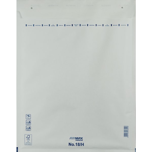 AirMax Bubbelkuvert | 18/H-W8 | 290x370 mm | Vit