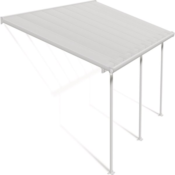 Palram Canopia Feria skärmtak, 16,1 m2, vit