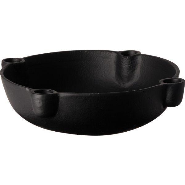 Ljusstake, aluminium, 240x240x75mm