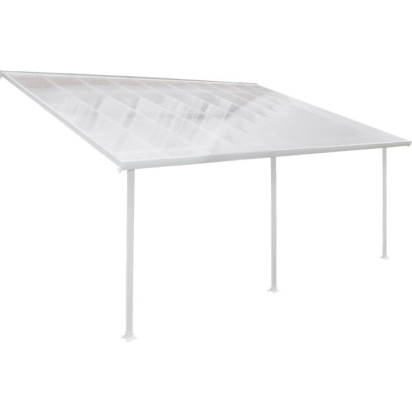Palram Canopia Feria skärmtak, 4x6m, vit