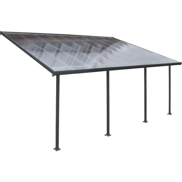 Palram Canopia Feria skärmtak, 4x6m, grå
