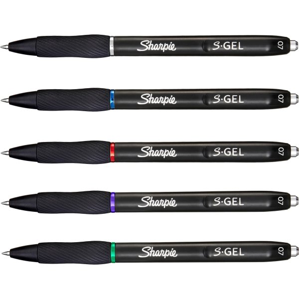 Sharpie S-Gel Rollerball-penna i 8 olika färger