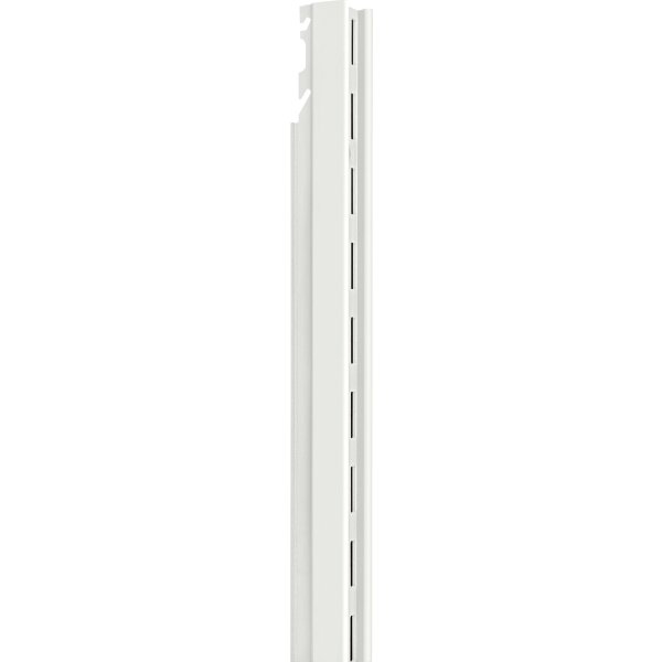 Elfa Decor hängskena, längd 1020 mm, matt vit
