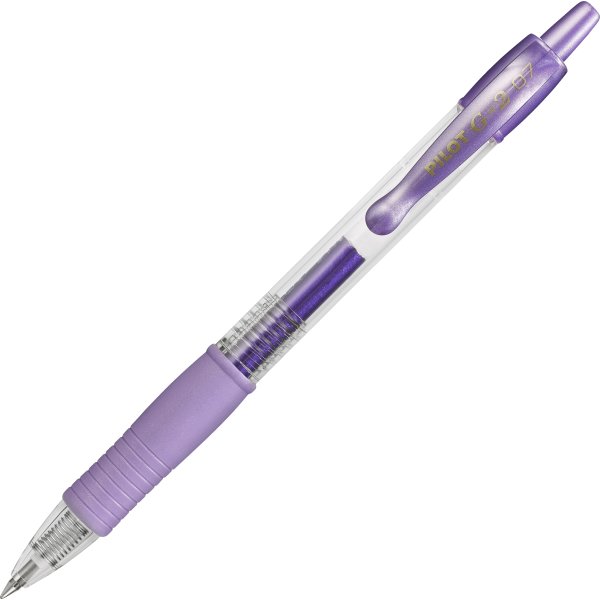 Pilot G-2 Rollerball | M | Metallisk violett