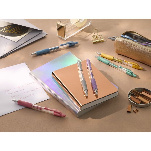 Pilot G-2 Rollerball | M | Metallisk violett