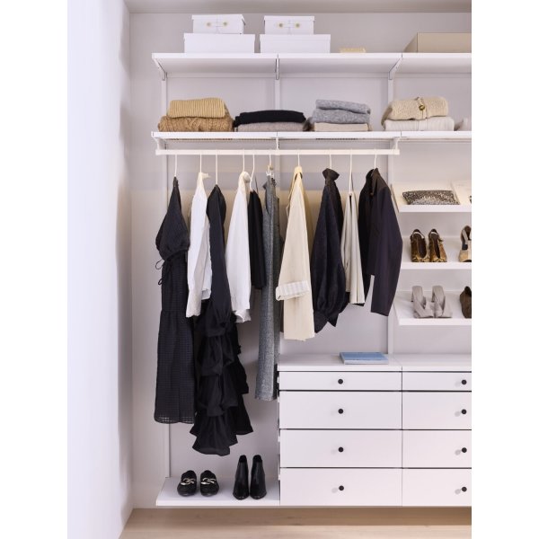 Elfa Decor djup lådfront, B60, vit