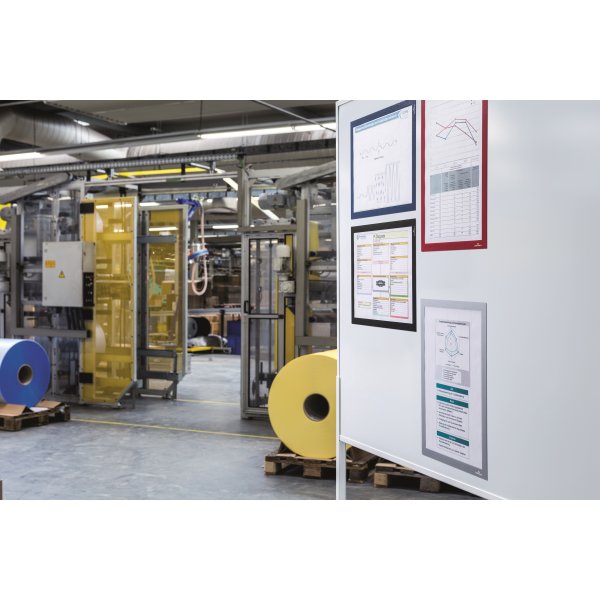 Magnetram Durable Duraframe® A3 Blå 5 st