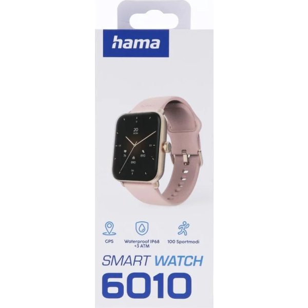 Hama SmartWatch 6010, roséguld