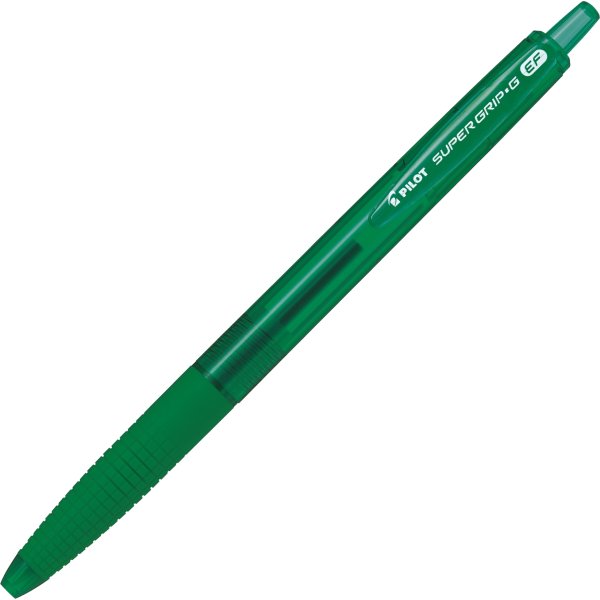 Pilot Super Grip G Kulspetspenna | EF | Grön