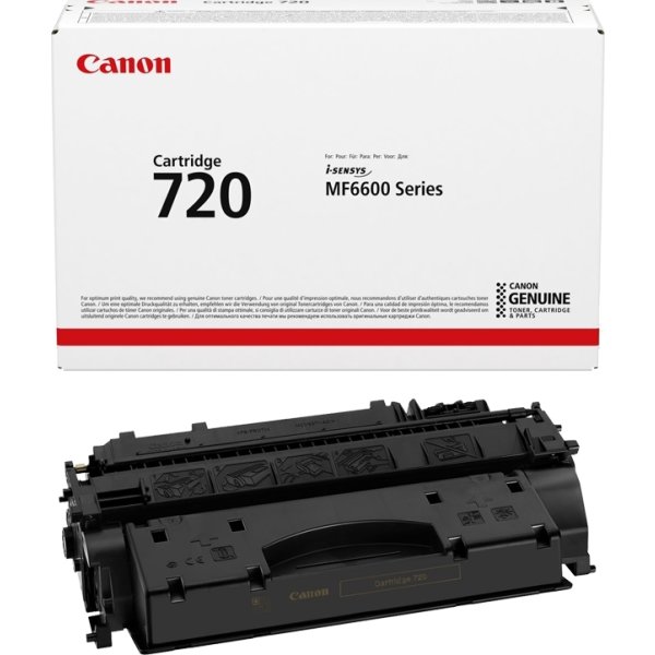 Toner Canon CRG-720/2617B002AA Svart 5000 sidor