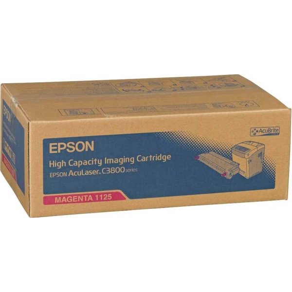 Lasertoner Epson C13S051125 Röd 9000 sidor