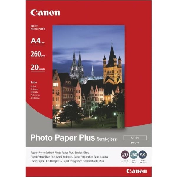 Canon PP-201 blankt fotopapper, A3+ / 260 g / 20 s