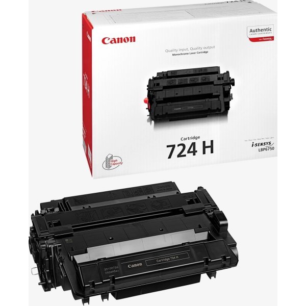 Lasertoner Canon 724/3481B002AA Svart 6000 sidor