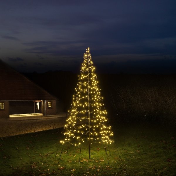 Starlight ljusslinga m/stång 3 m, 480 LED, färgad