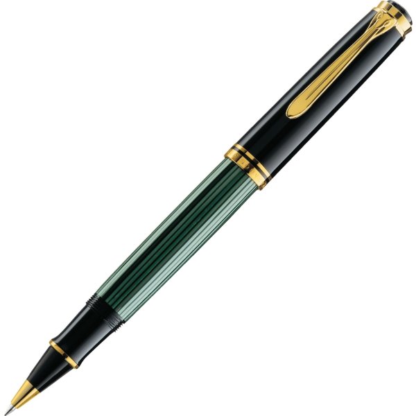 Pelikan Souverän 800 Rollerball, svart/grön