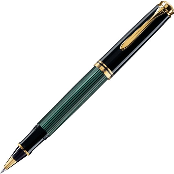 Pelikan Souverän 400 Rollerball, svart/grön
