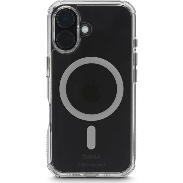 Hama Mobilskal Iphone 16 MagCase, transparent