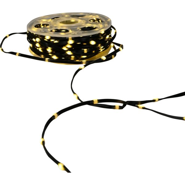 Ljusslinga m/500 LED, 24,95m varm vit