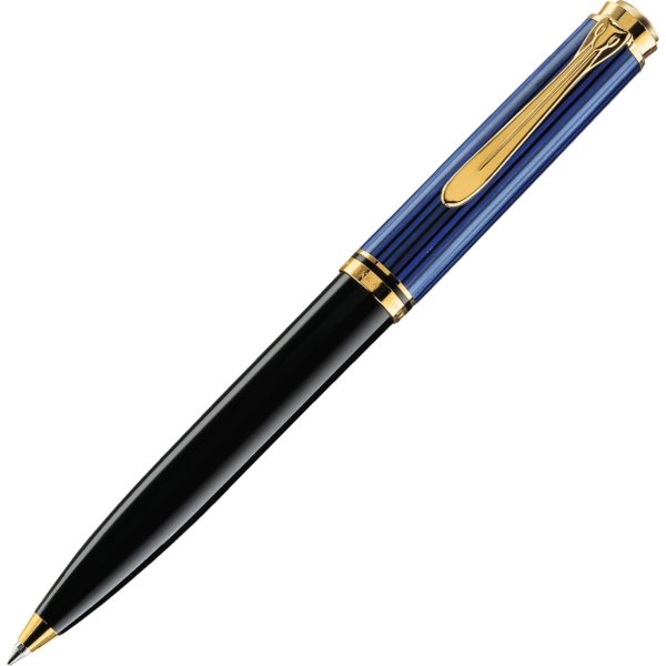 Pelikan Souverän 600 Kulspetspenna, svart/blå