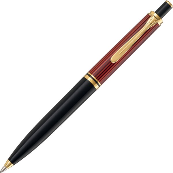 Pelikan Souverän 400 Kulspetspenna, svart/röd