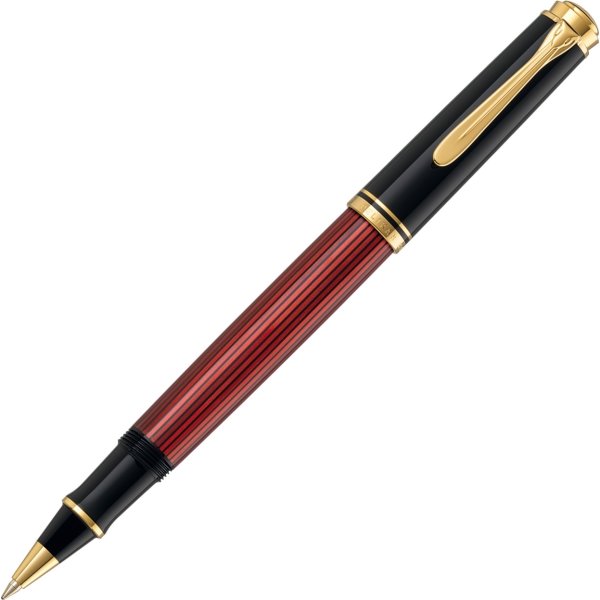 Pelikan Souverän 400 Rollerball, svart/röd