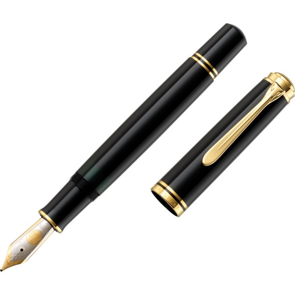 Pelikan Souverän 800 Reservoarpenna, B, svart