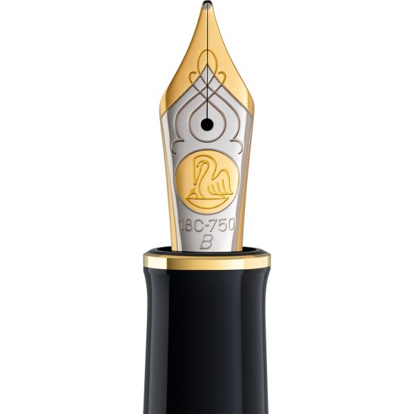 Pelikan Souverän 800 Reservoarpenna, B, svart