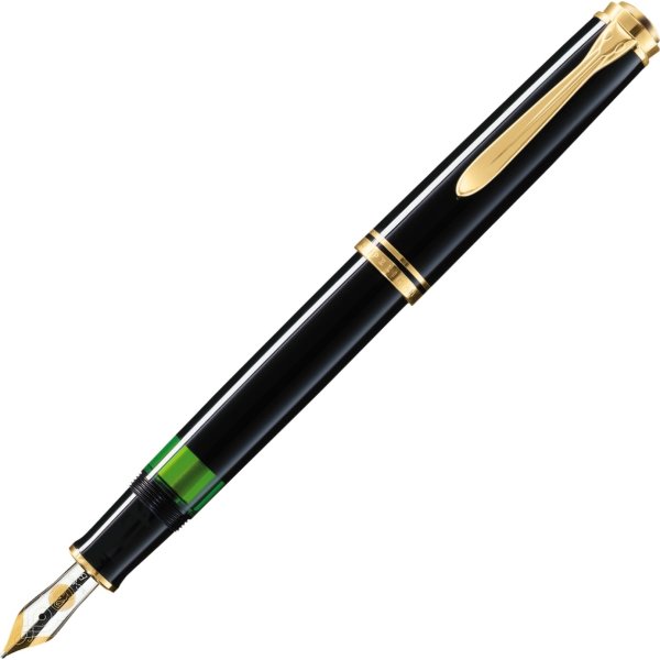 Pelikan Souverän 400 Reservoarpenna, M, svart