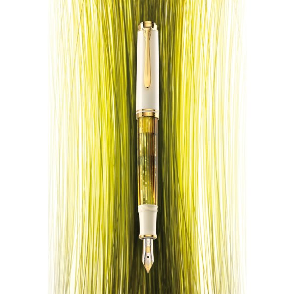 Pelikan Souverän 400 Reservoarpenna, F, tort.vit