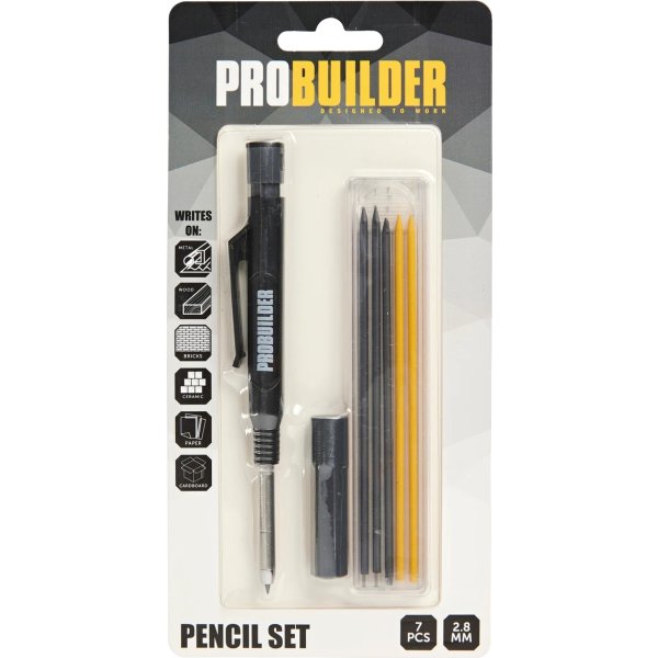Probuilder snickeripennset 6 delar