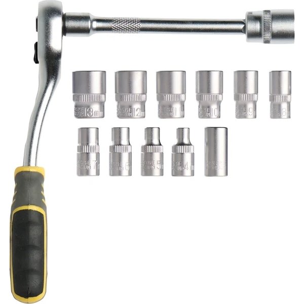 Probuilder hylsnyckelsats 1/4" 12 delar