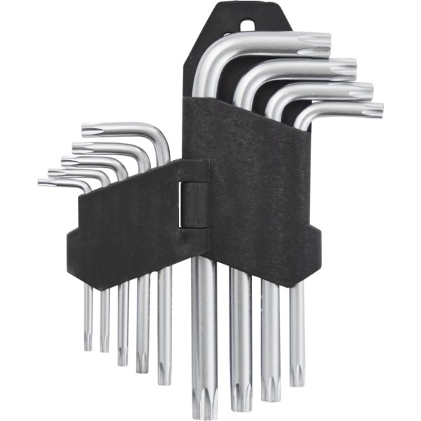 Probuilder Stiftnyckelsats Torx 9 st.