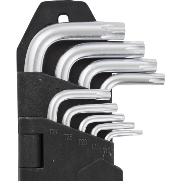 Probuilder Stiftnyckelsats Torx 9 st.