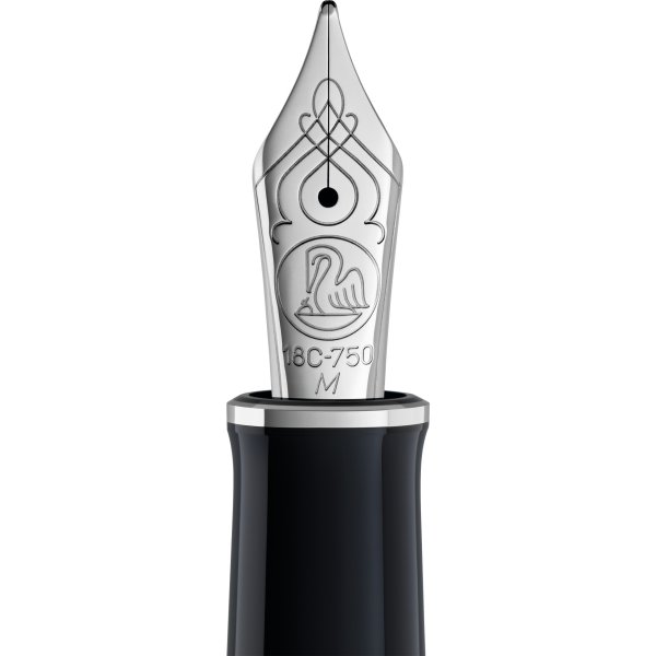 Pelikan Souverän 805 Reservoarpenna, M, svart/blå