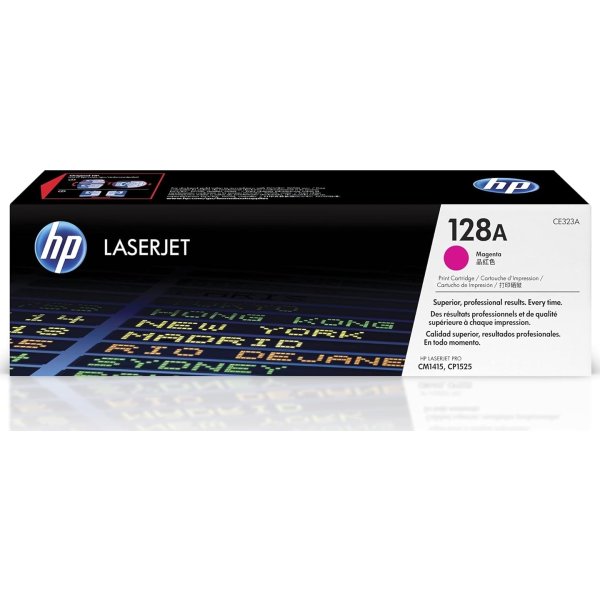 HP nr128A/CE323A lasertoner, röd